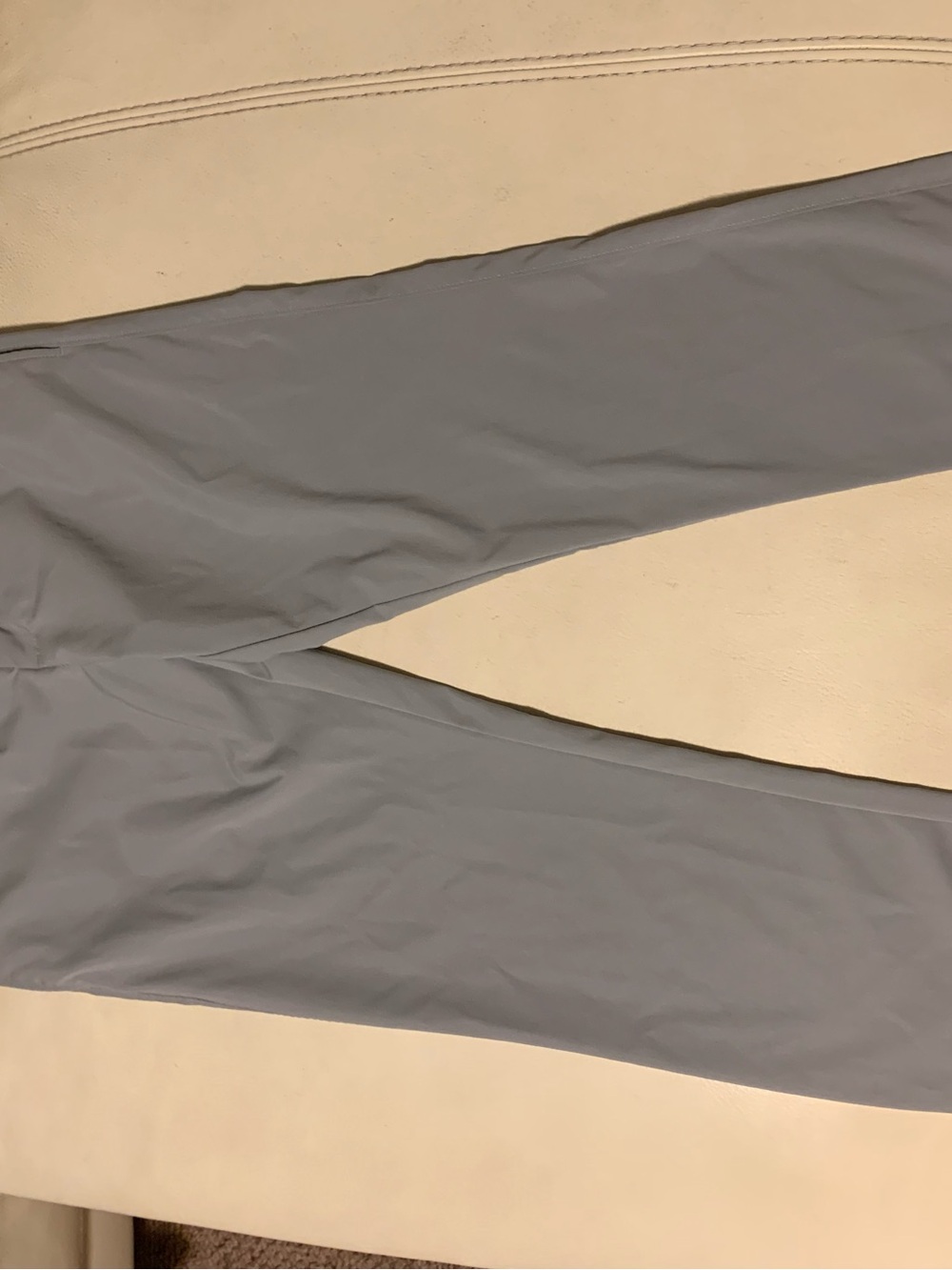 PERRY ELLIS Light Gray Stretch Pants